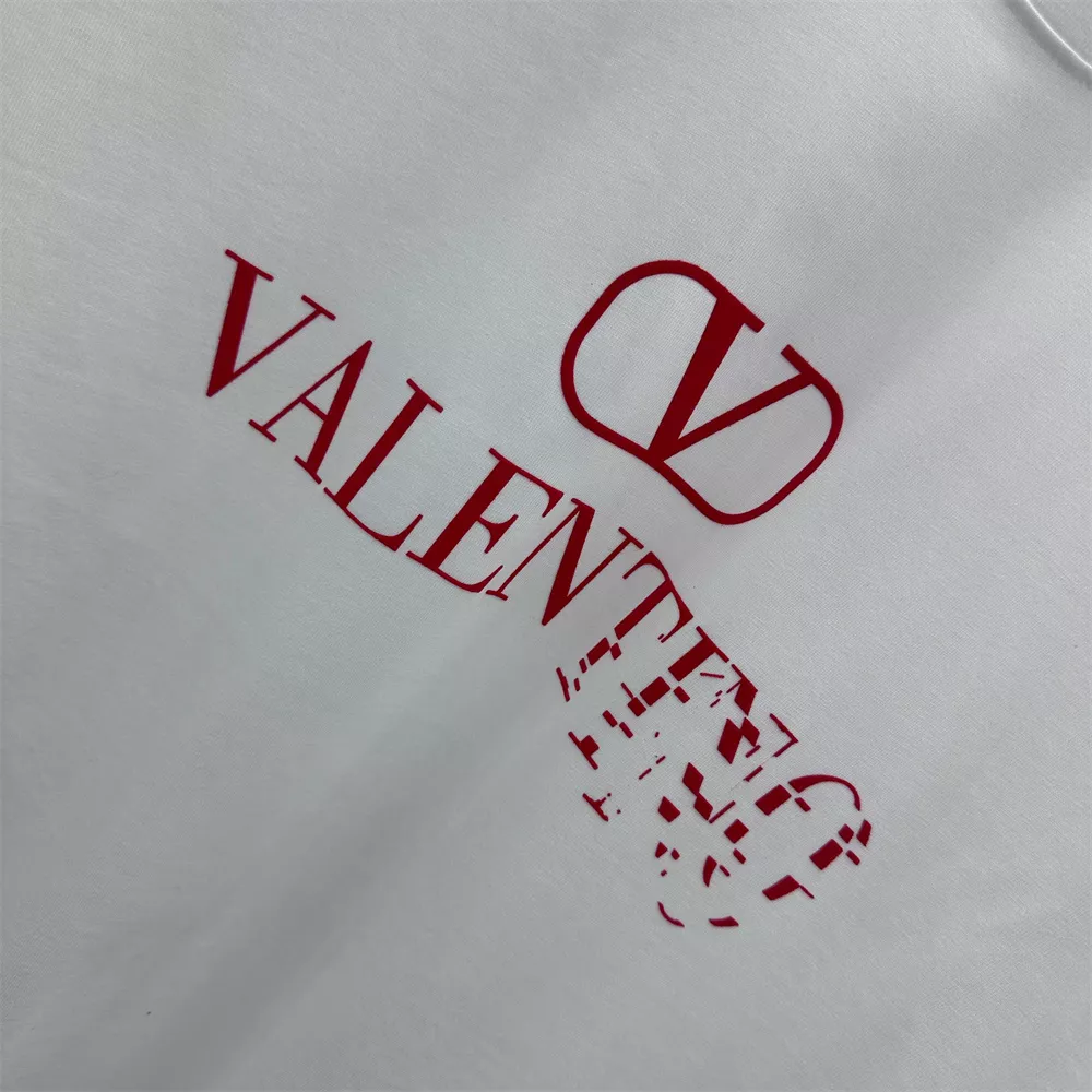 Valentino T-Shirts Short Sleeved For Unisex Fashionable 3768
