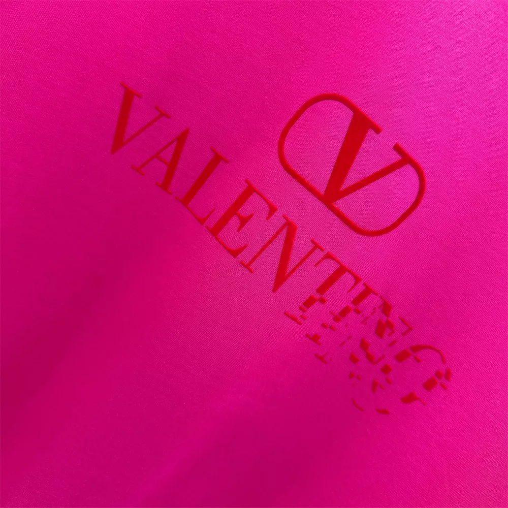 Valentino T-Shirts Short Sleeved For Unisex Practical 8916