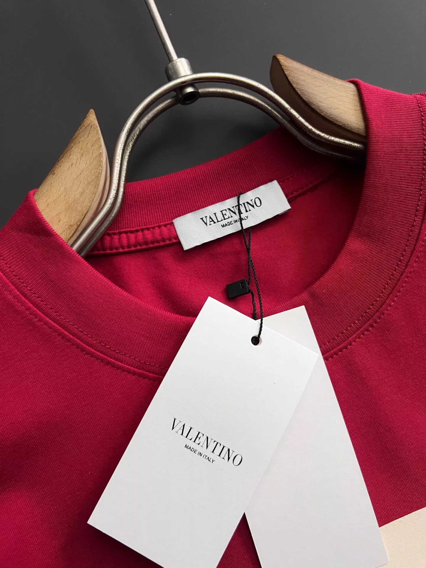 Valentino T-Shirts Short Sleeved For Unisex Refined 5700