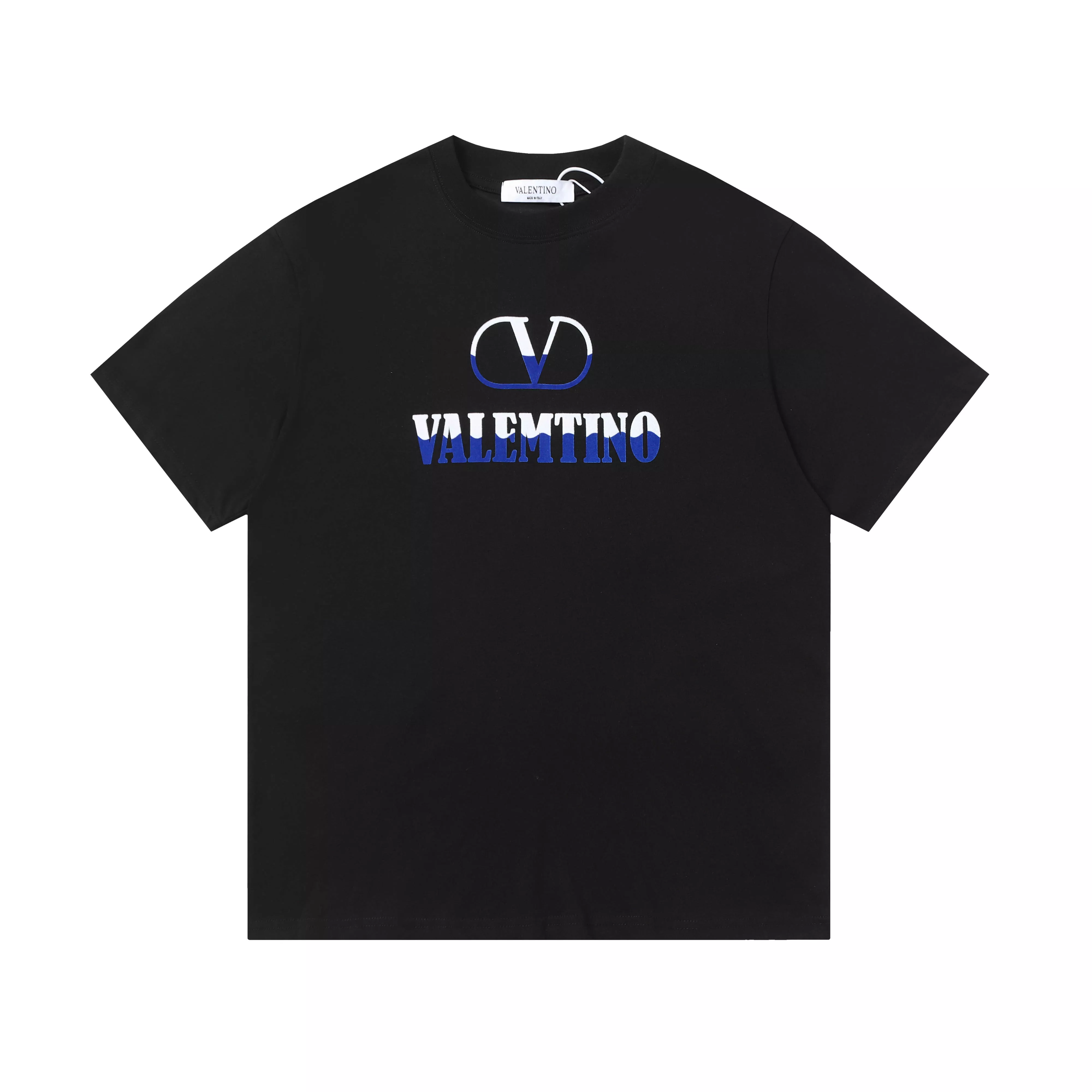 Valentino T-Shirts Short Sleeved For Unisex Refined 873