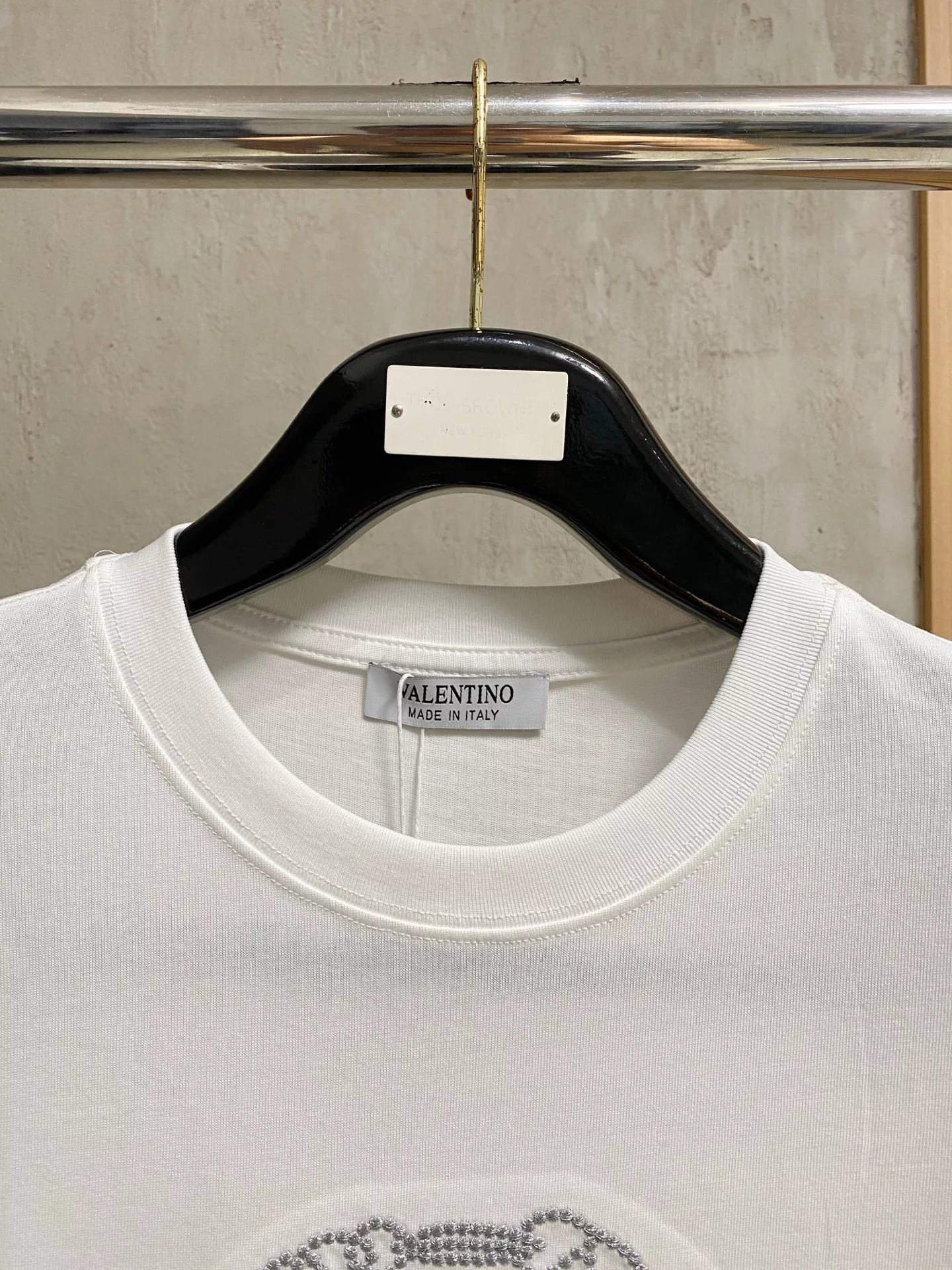 Valentino T-Shirts Short Sleeved For Unisex Versatile 4368