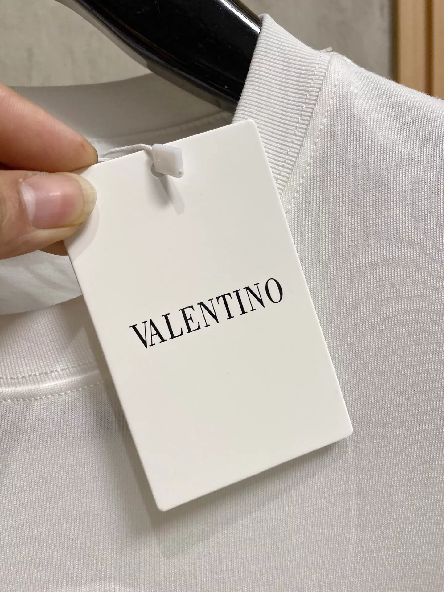 Valentino T-Shirts Short Sleeved For Unisex Versatile 4368