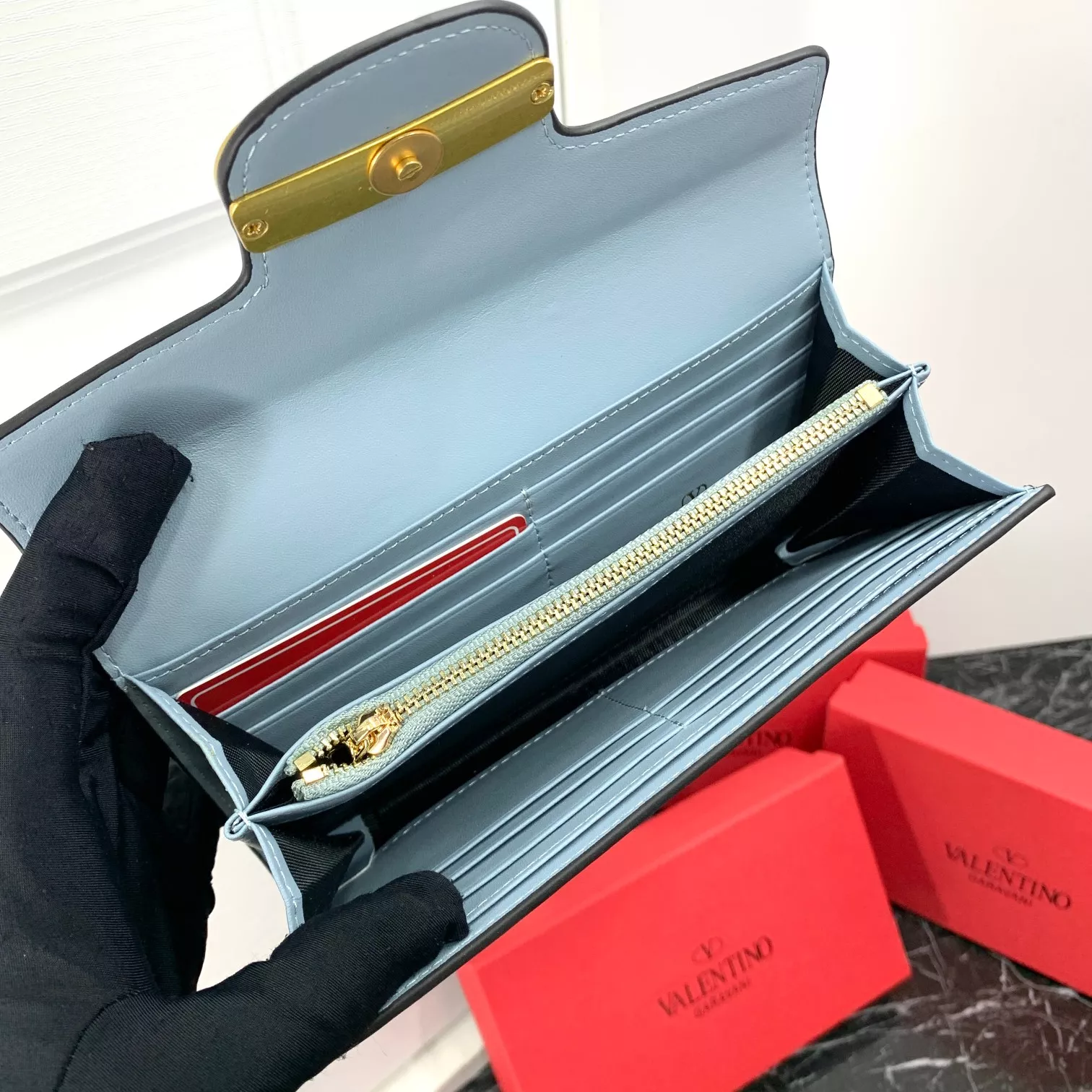 Valentino Wallets For Women Minimalist 2165