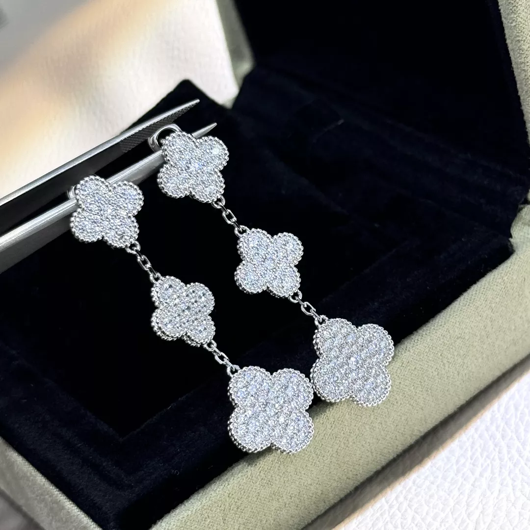 Van Cleef & Arpels Earrings For Women Unique 7154