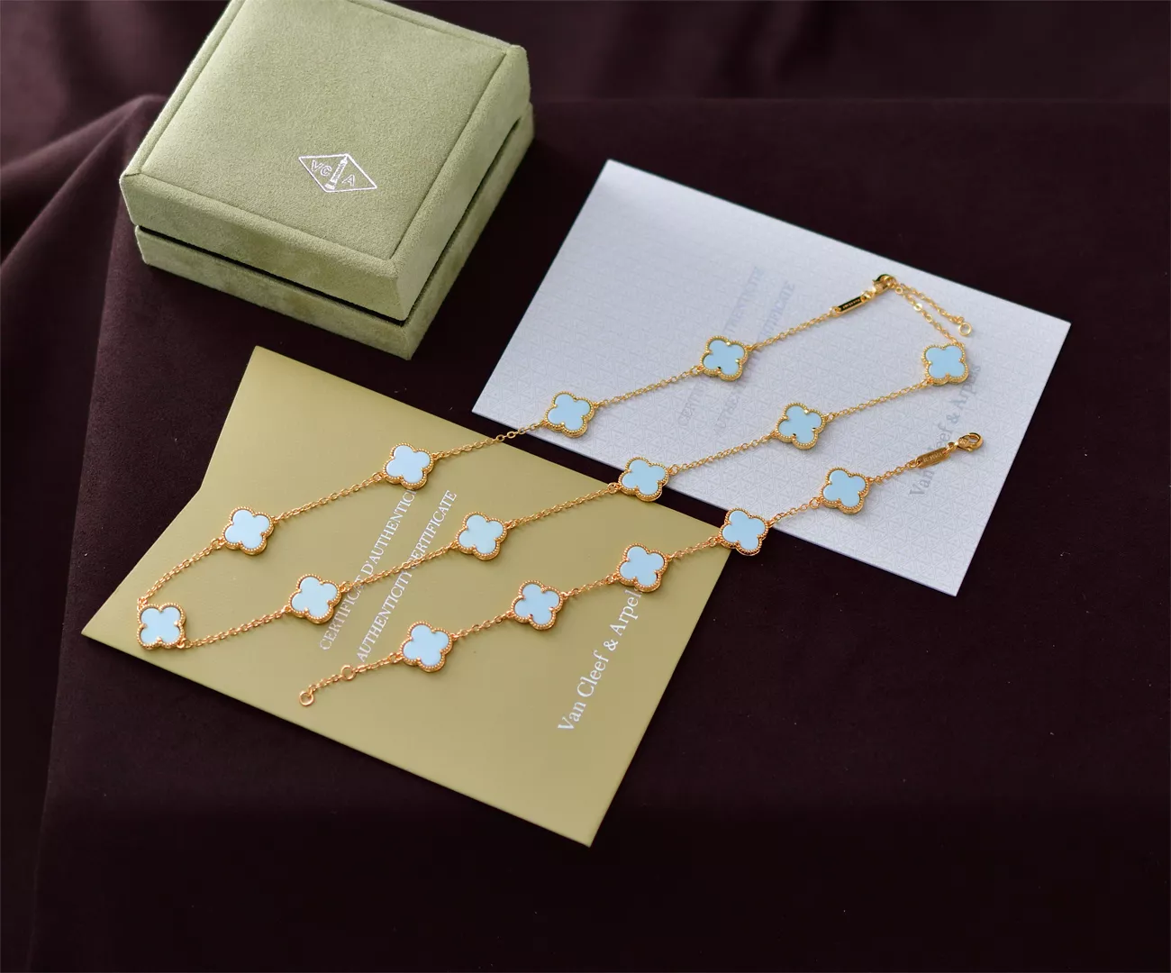Van Cleef & Arpels Jewelry Set For Women AllSeason 4133