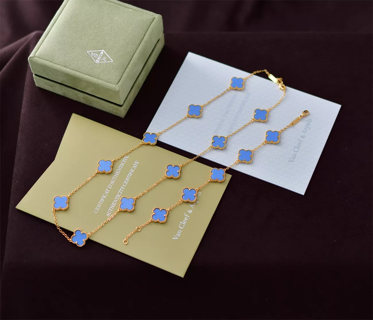 Van Cleef & Arpels Jewelry Set For Women Sophisticated 8426
