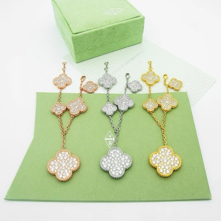 Van Cleef & Arpels Jewelry Set For Women Trendy 1130