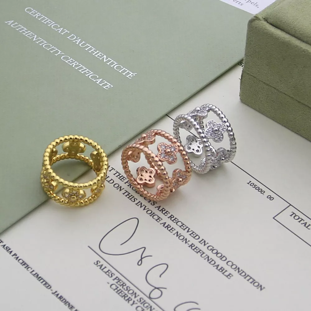 Van Cleef & Arpels Rings For Women Stylish 9805