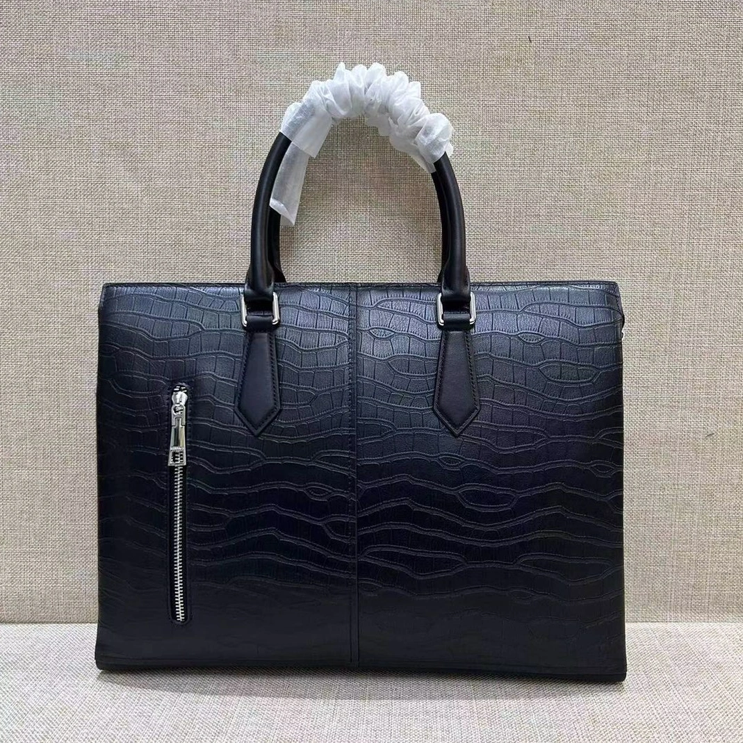Versace AAA Man Handbags Durable 6192
