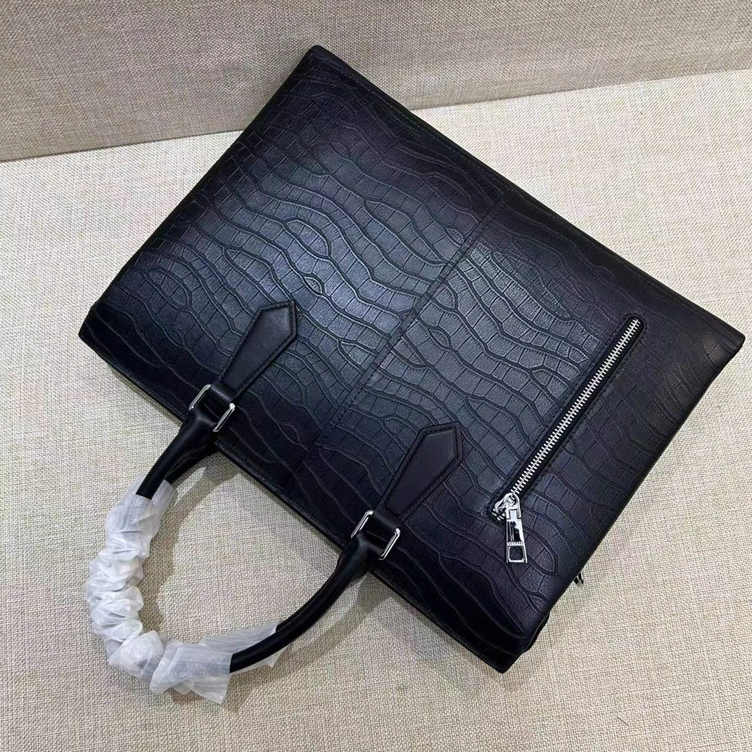Versace AAA Man Handbags Durable 6192