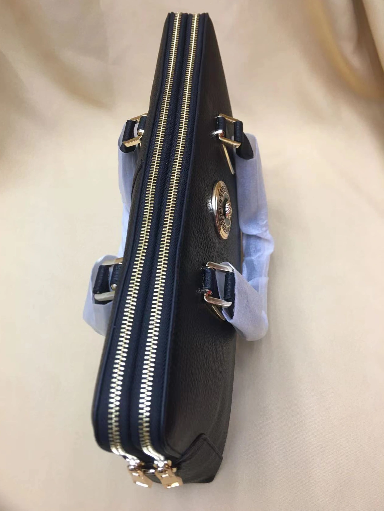 Versace AAA Man Handbags Flexible 4596