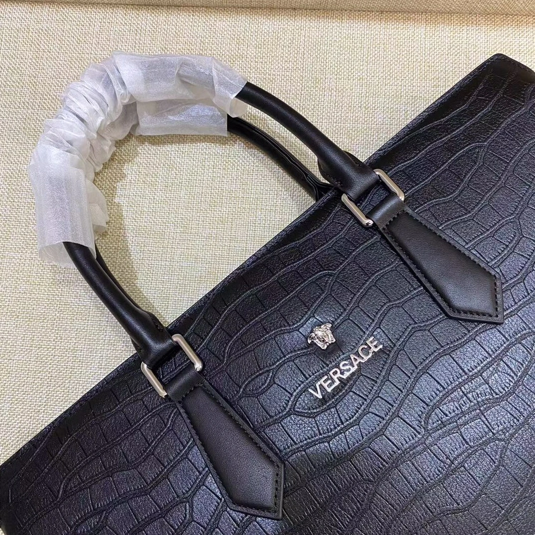 Versace AAA Man Handbags Resilient 5192