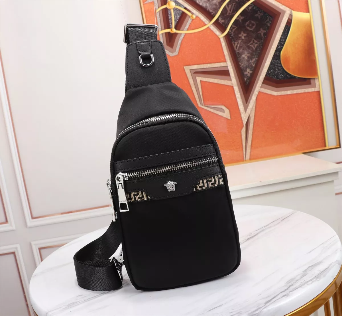 Versace AAA Man Messenger Bags Durable 5702