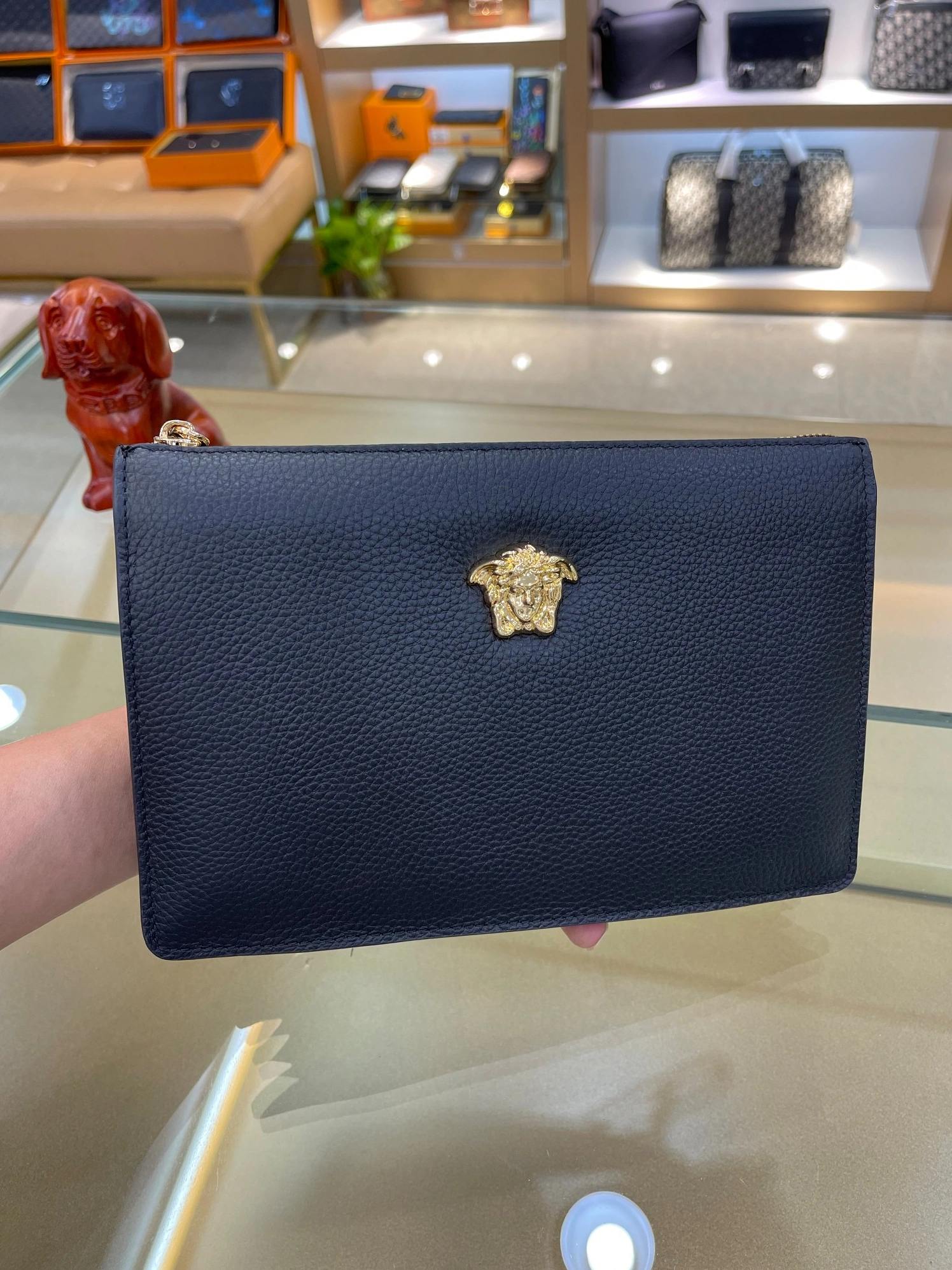 Versace AAA Man Wallets Stylish 6153