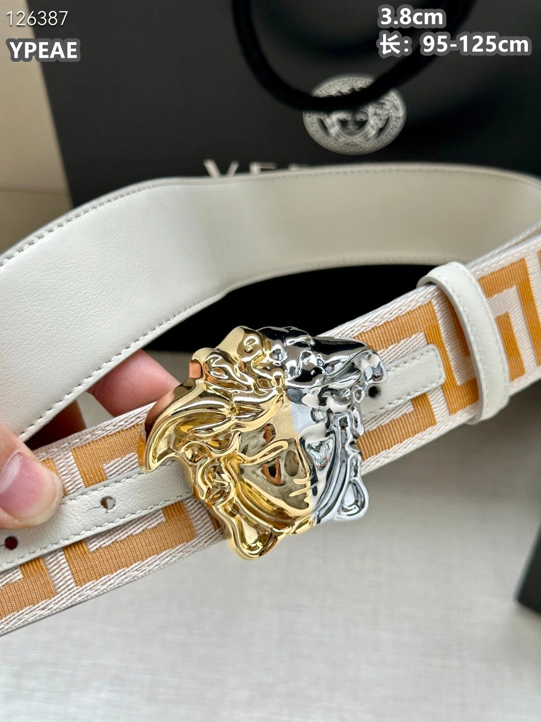 Versace AAA Quality Belts For Men Comfortable 852