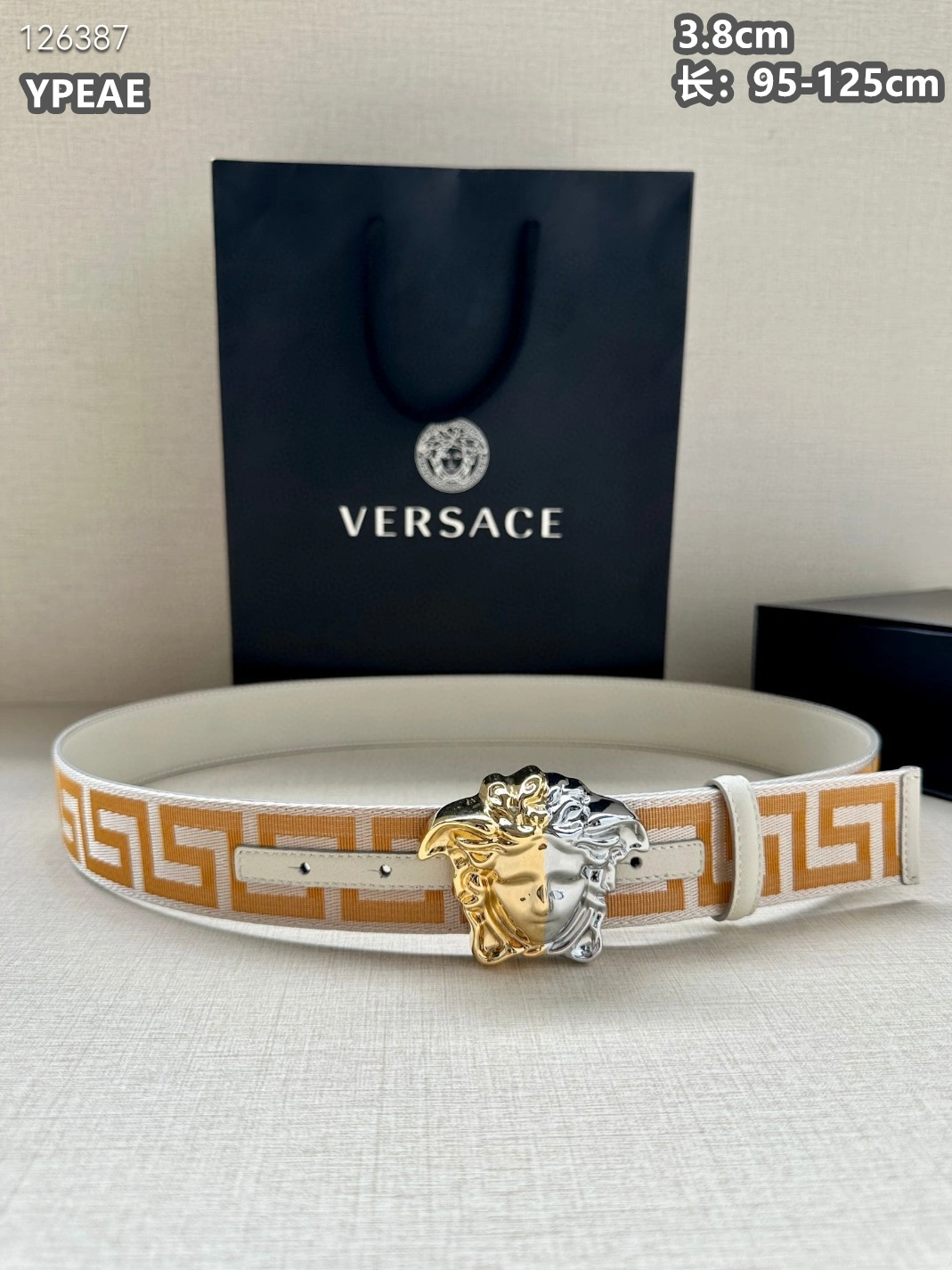 Versace AAA Quality Belts For Men Comfortable 852