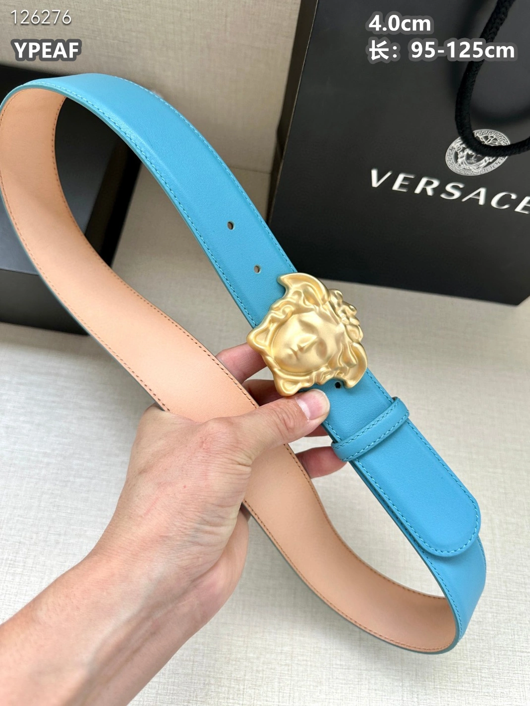 Versace AAA Quality Belts For Men Cozy 3813