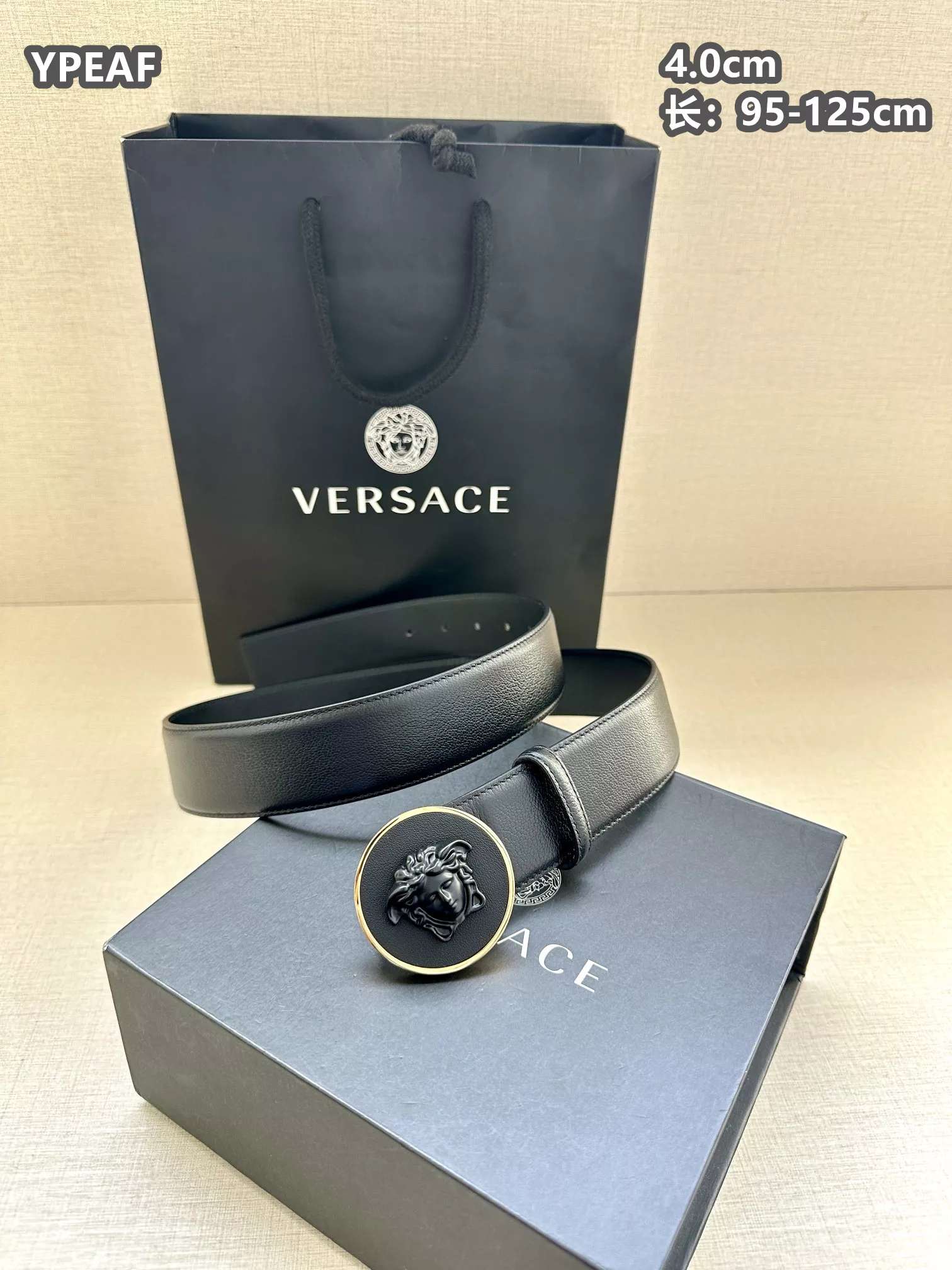 Versace AAA Quality Belts For Men Flexible 3959