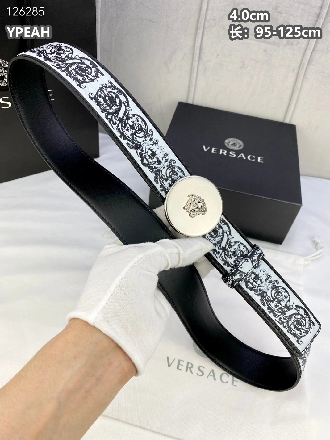 Versace AAA Quality Belts For Men Modern 8594