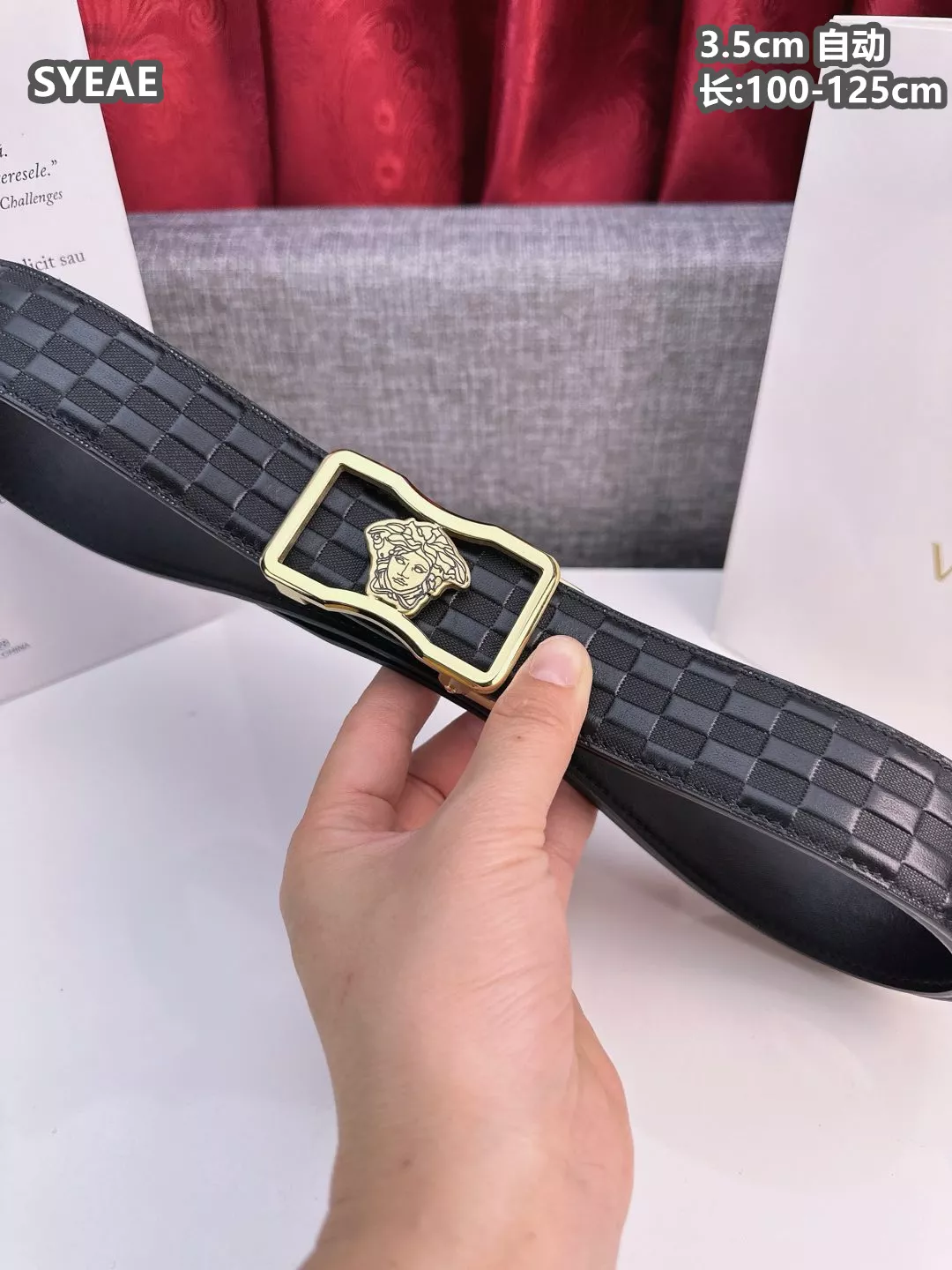 Versace AAA Quality Belts For Men Trendsetting 1333