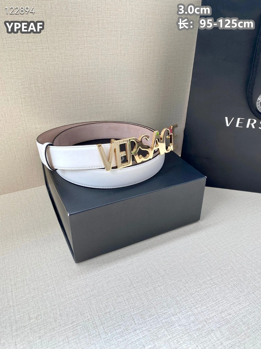 Versace AAA Quality Belts For Unisex Breathable 7199