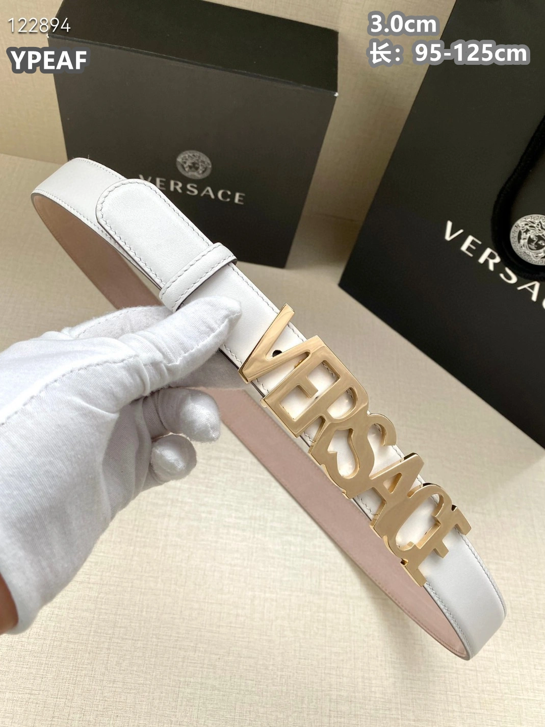 Versace AAA Quality Belts For Unisex Breathable 7199