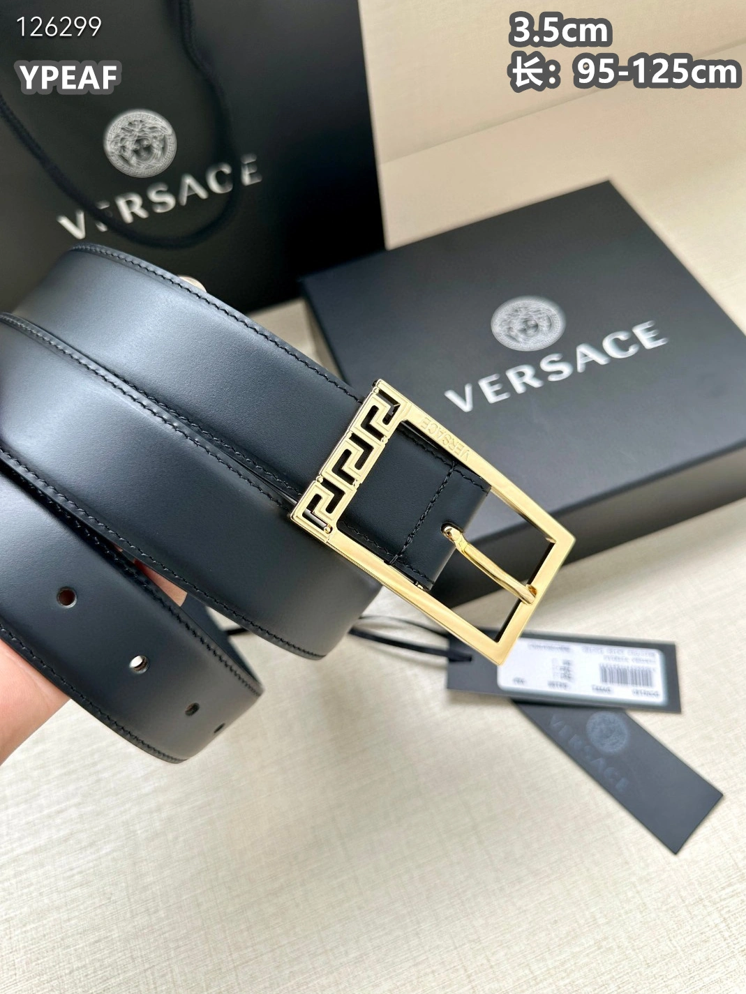 Versace AAA Quality Belts For Unisex Fashionable 8199