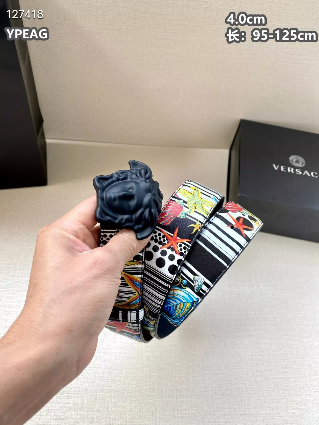 Versace AAA Quality Belts For Unisex Sleek 5236