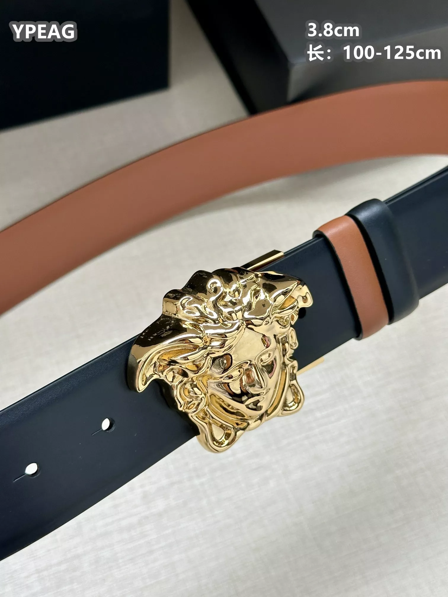 Versace AAA Quality Belts For Unisex Versatile 4142