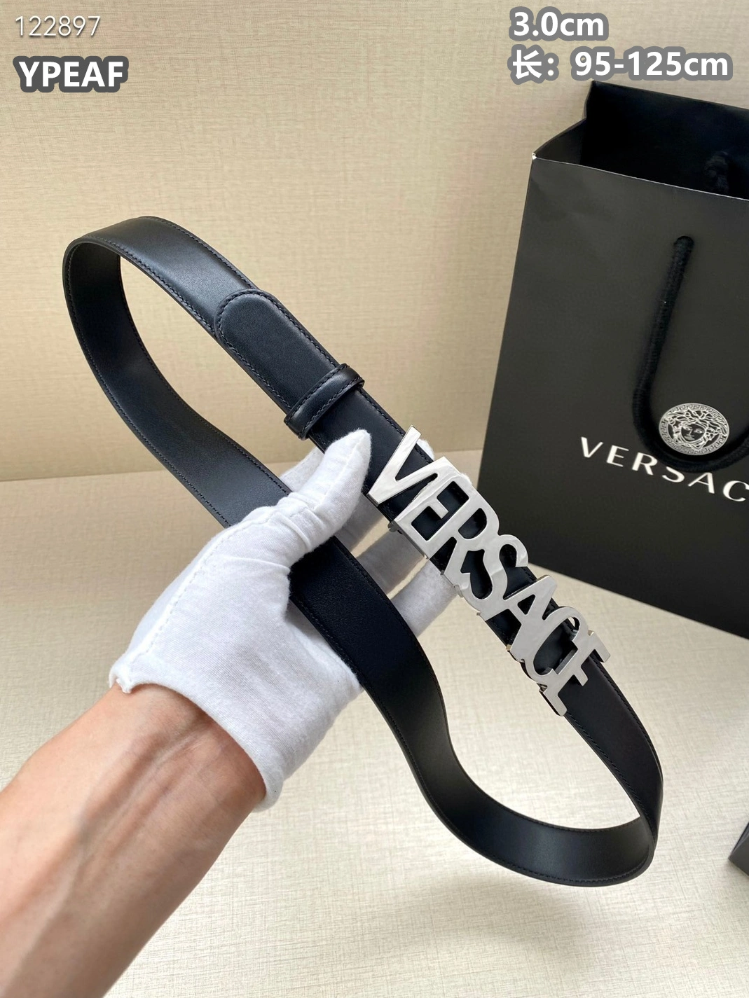 Versace AAA Quality Belts For Unisex Vibrant 6509