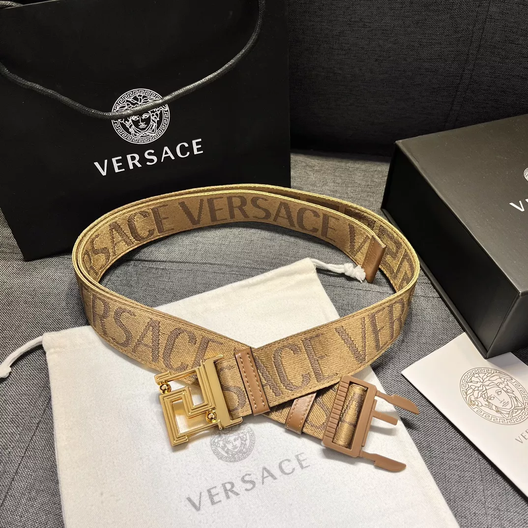 Versace AAA Quality Belts In 4.0cm For Unisex Affordable 7727