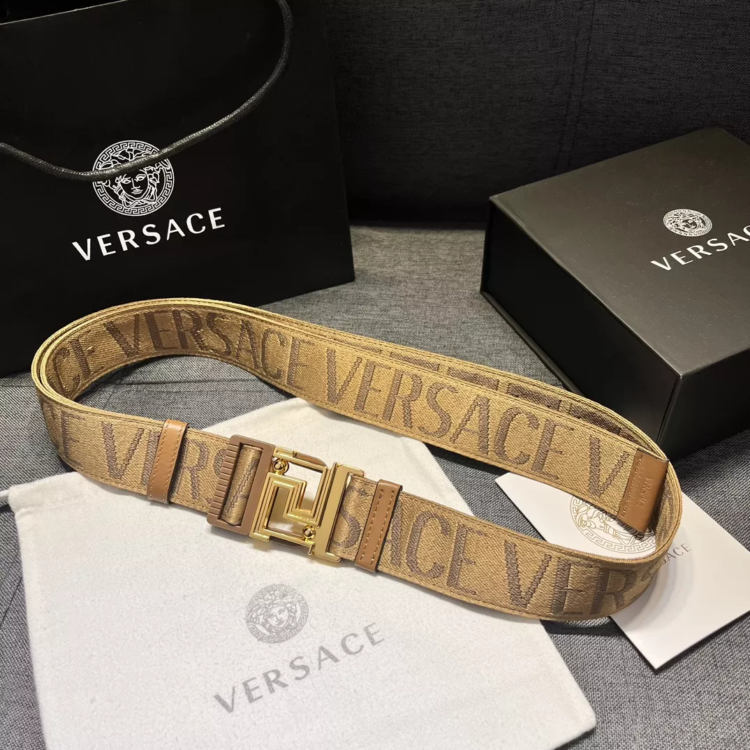 Versace AAA Quality Belts In 4.0cm For Unisex Affordable 7727