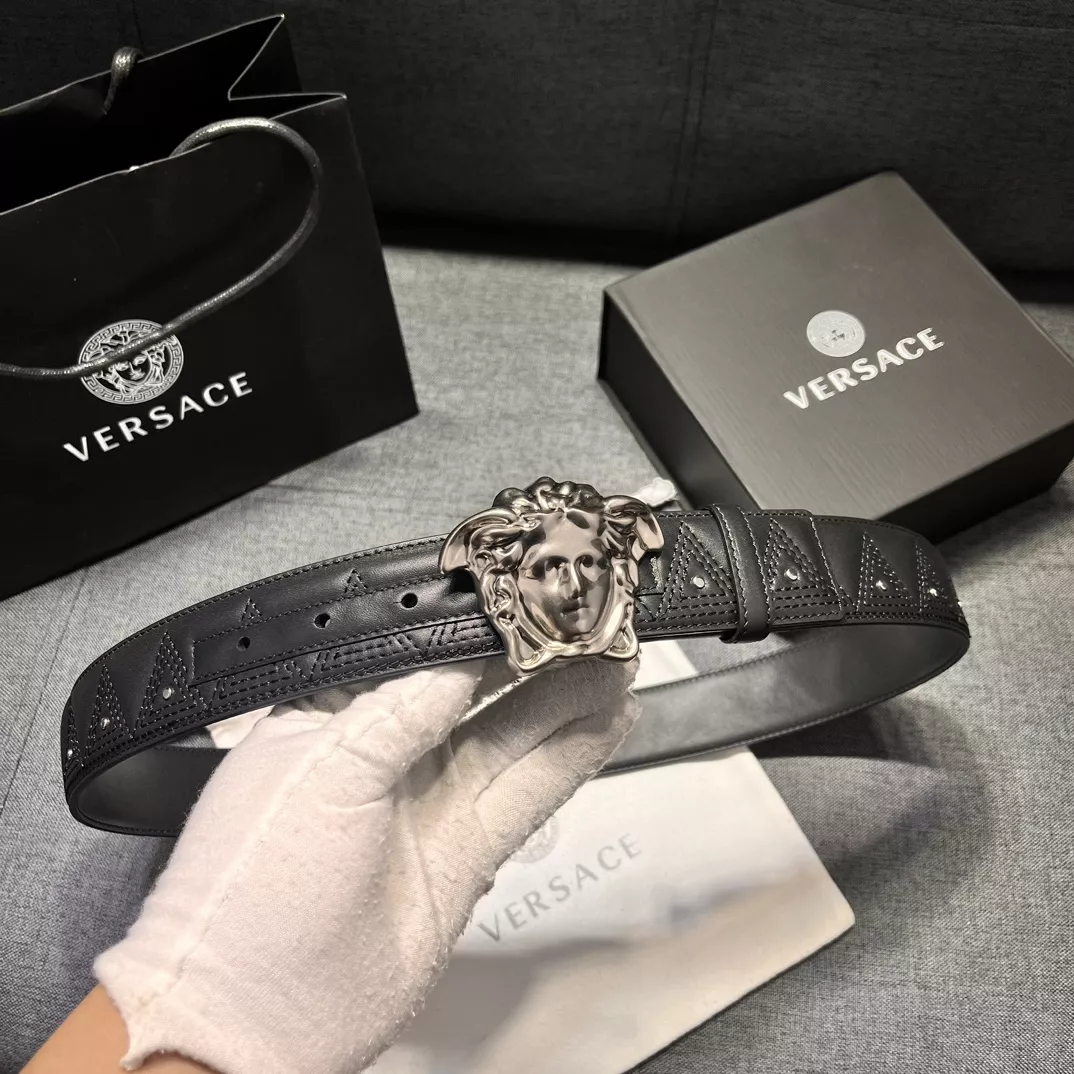 Versace AAA Quality Belts In 4.0cm For Unisex EyeCatching 7025