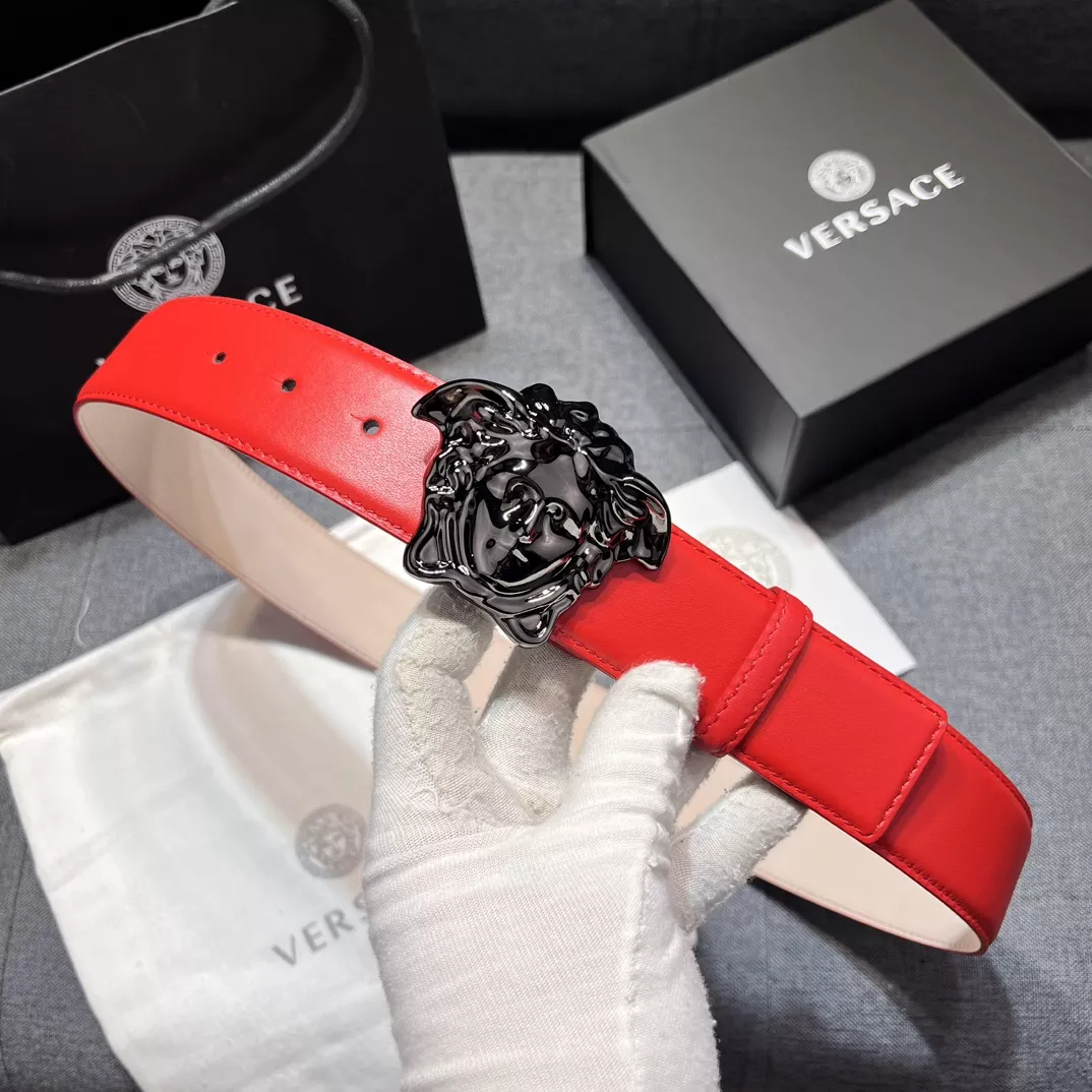 Versace AAA Quality Belts In 4.0cm For Unisex Trendy 441