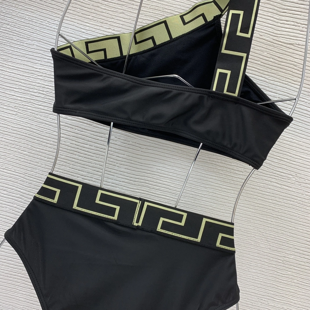 Versace Bathing Suits Sleeveless For Women Fashionable 2001
