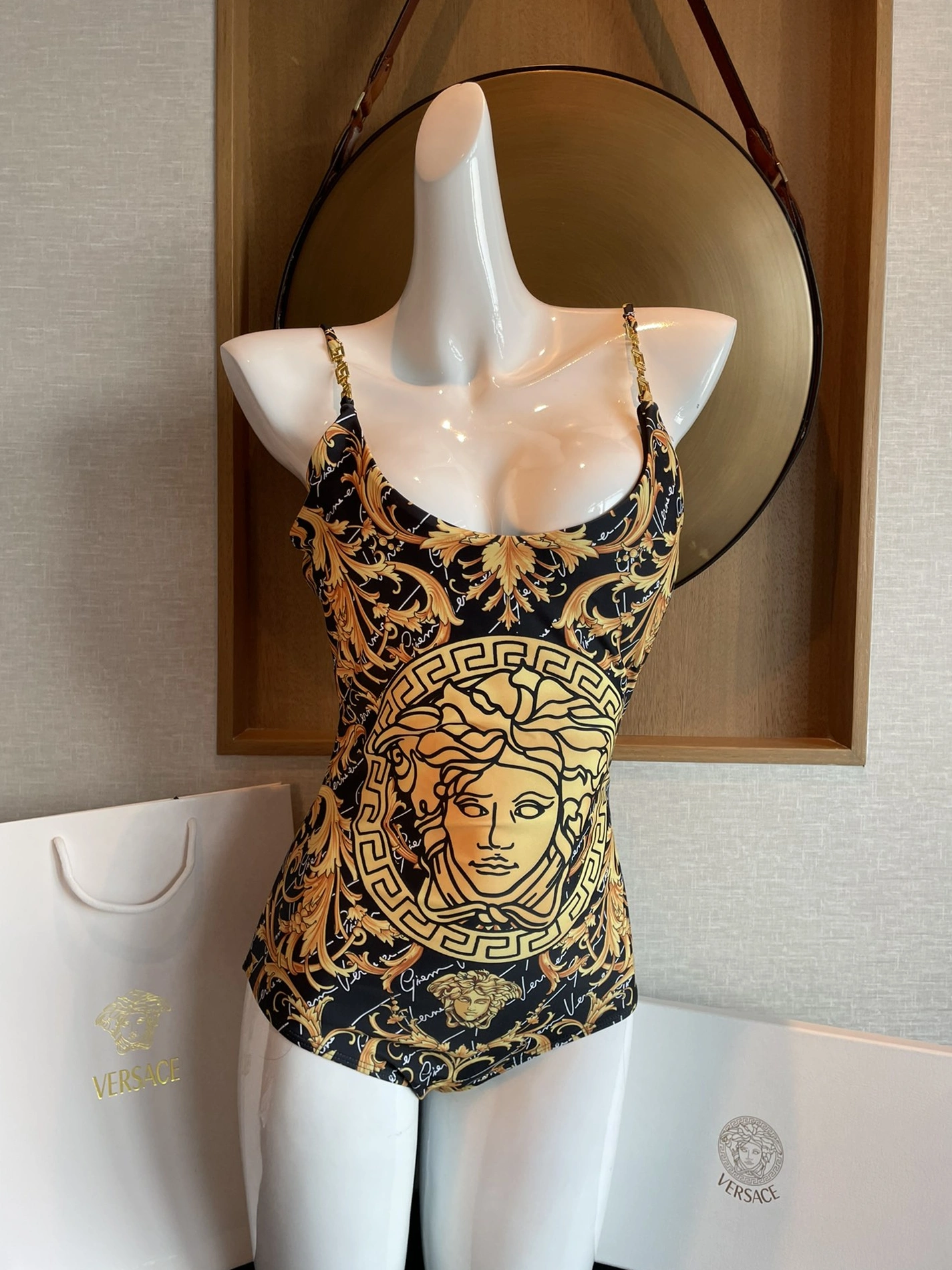 Versace Bathing Suits Sleeveless For Women GoodFit 5541