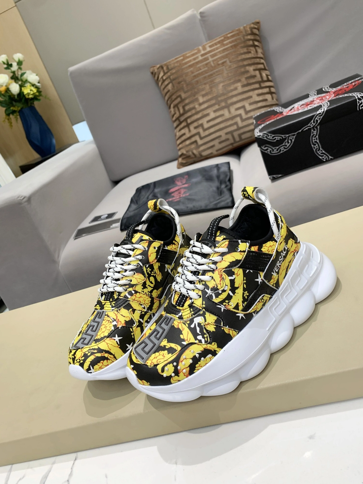 Versace Casual Shoes For Men DailyWear 8308