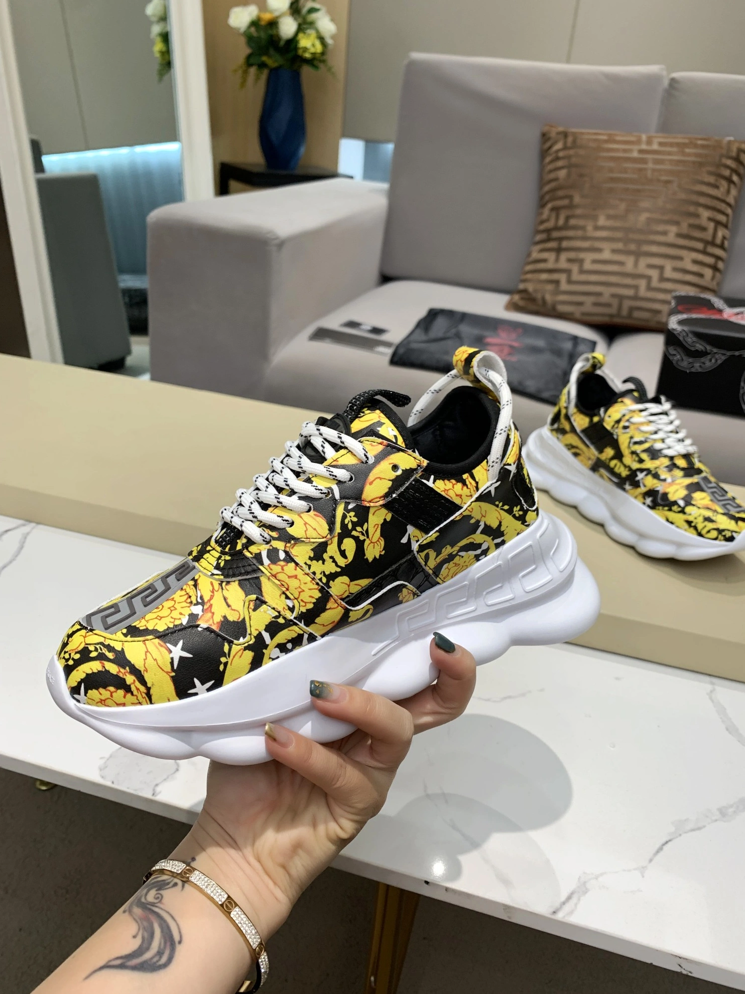 Versace Casual Shoes For Men DailyWear 8308