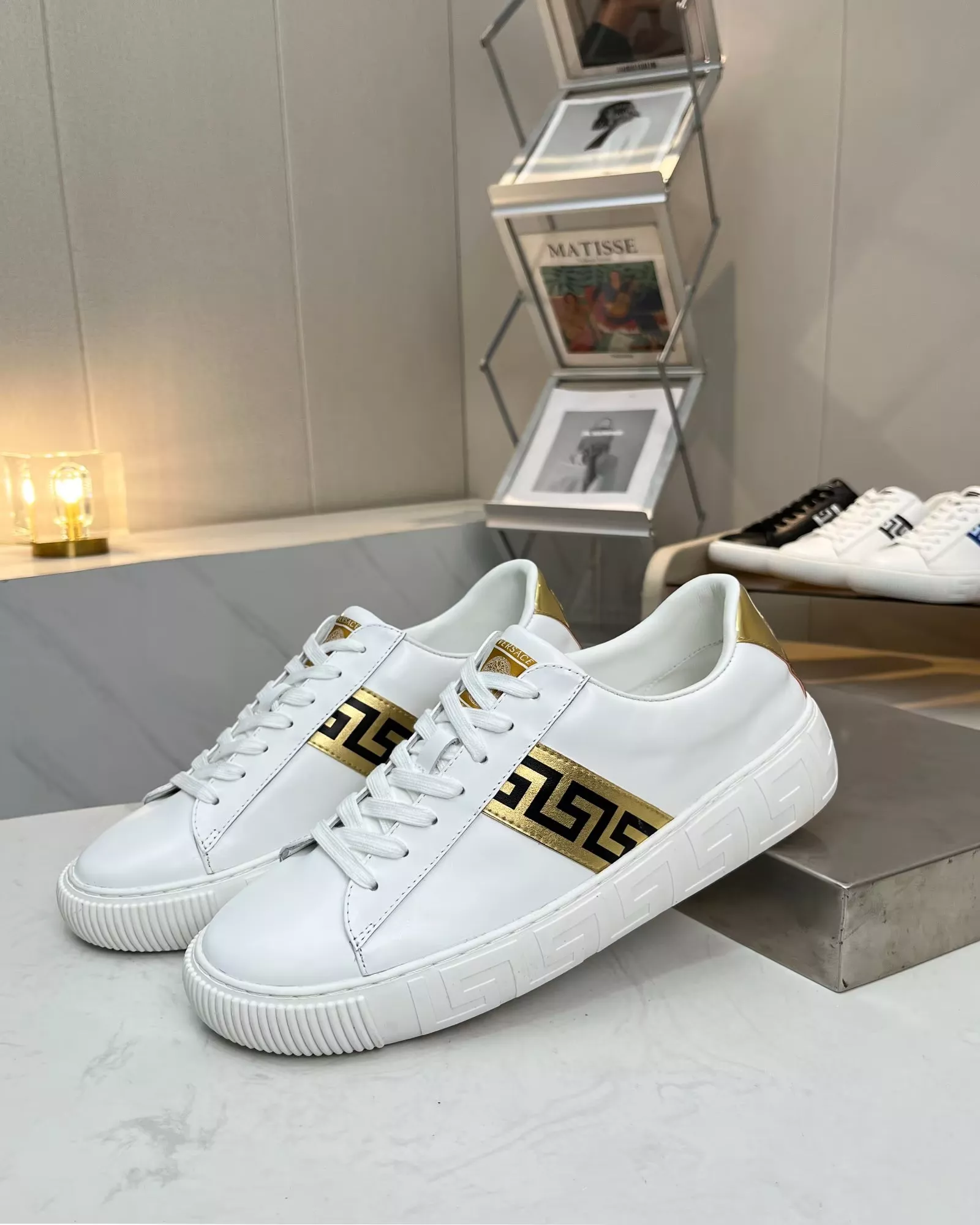 Versace Casual Shoes For Men Efficient 8934