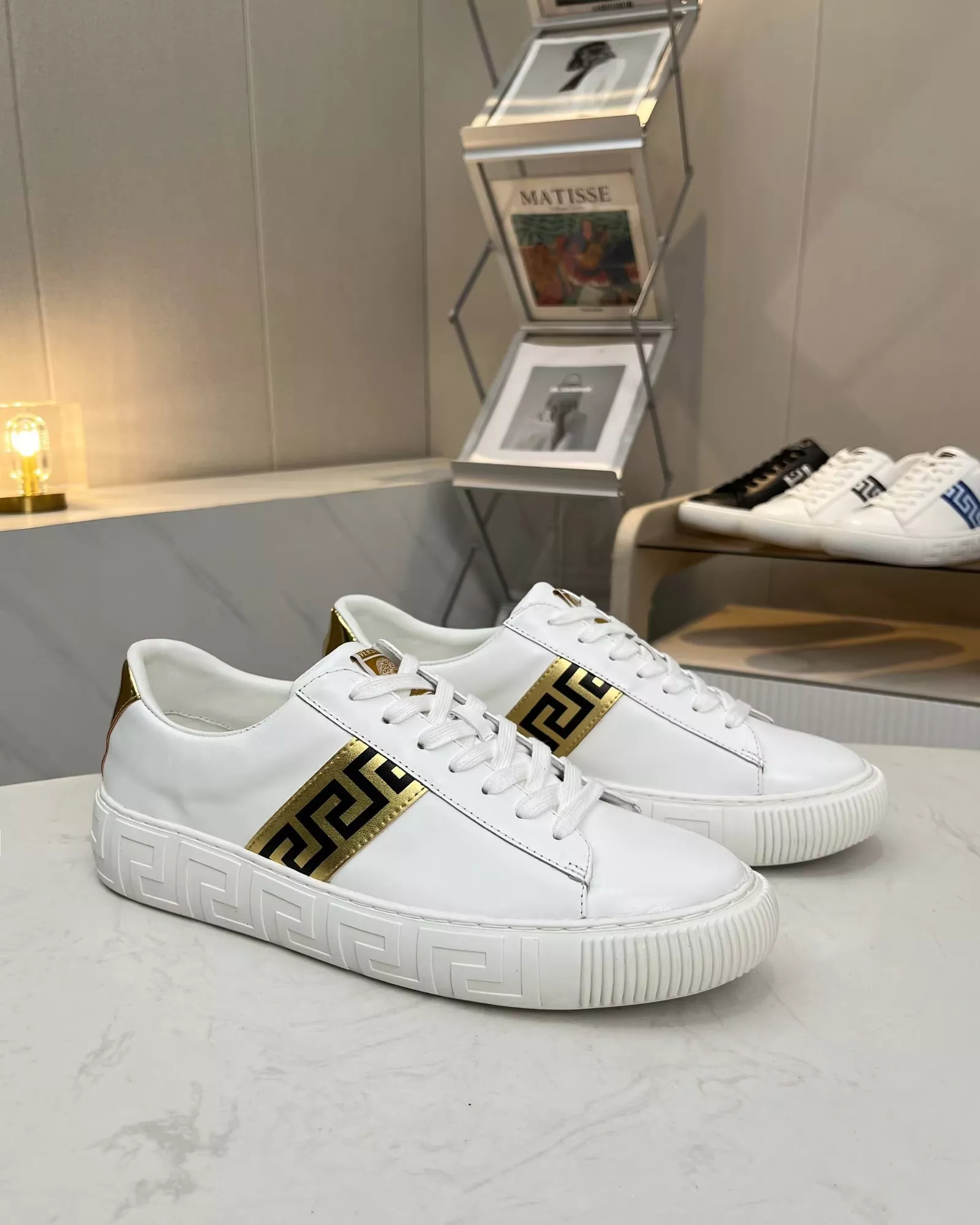 Versace Casual Shoes For Men Efficient 8934