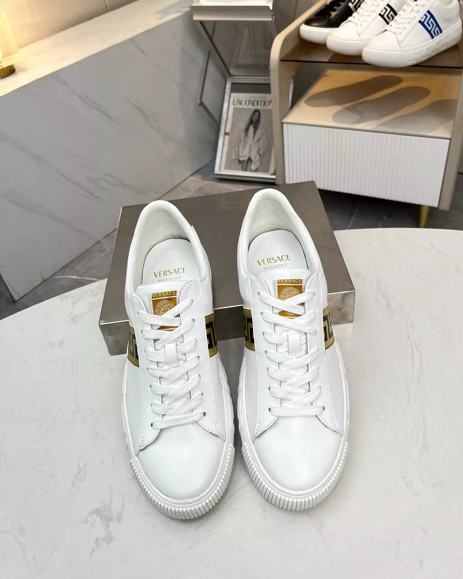 Versace Casual Shoes For Men Efficient 8934