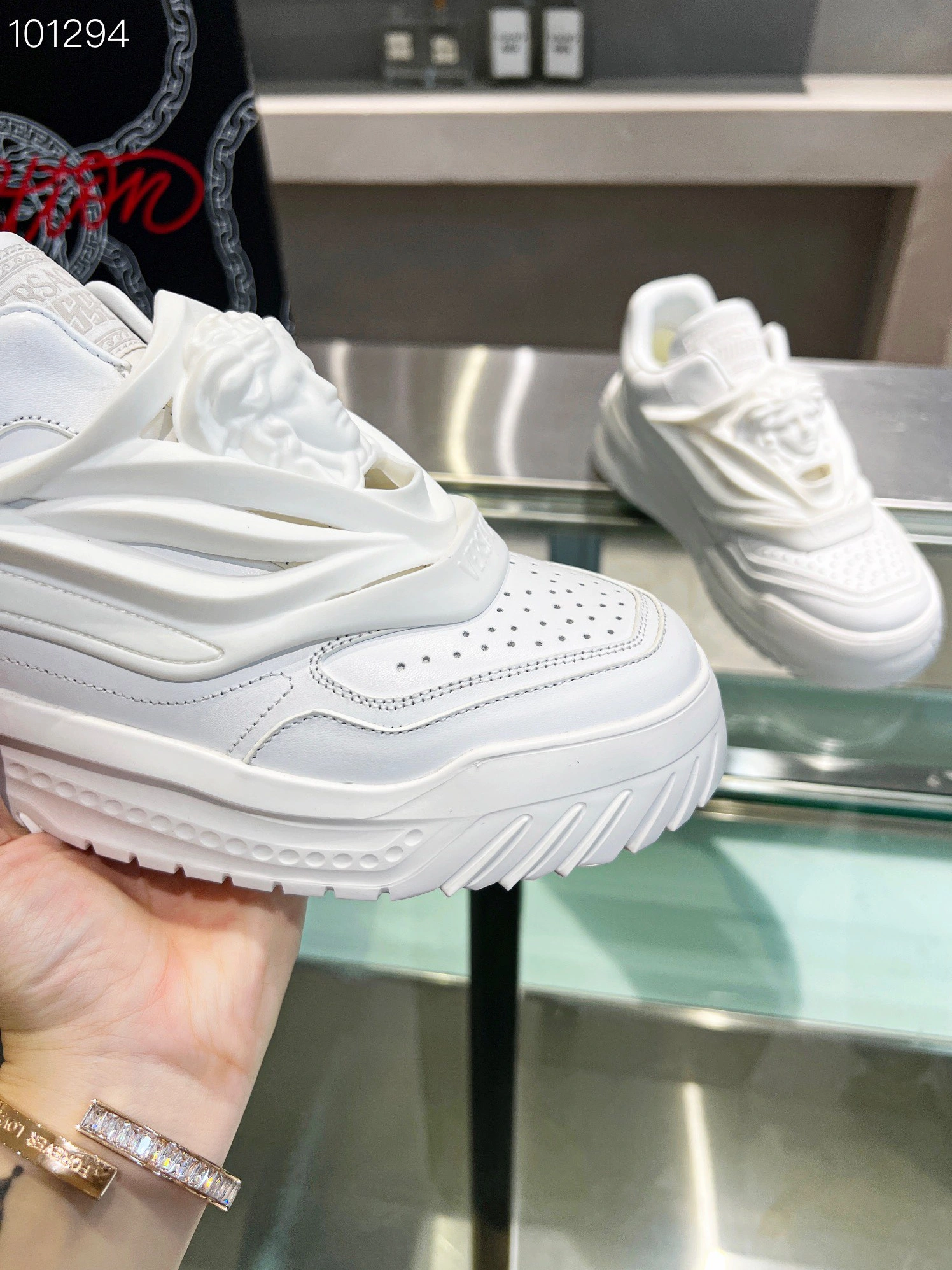 Versace Casual Shoes For Men Fashionable 2114