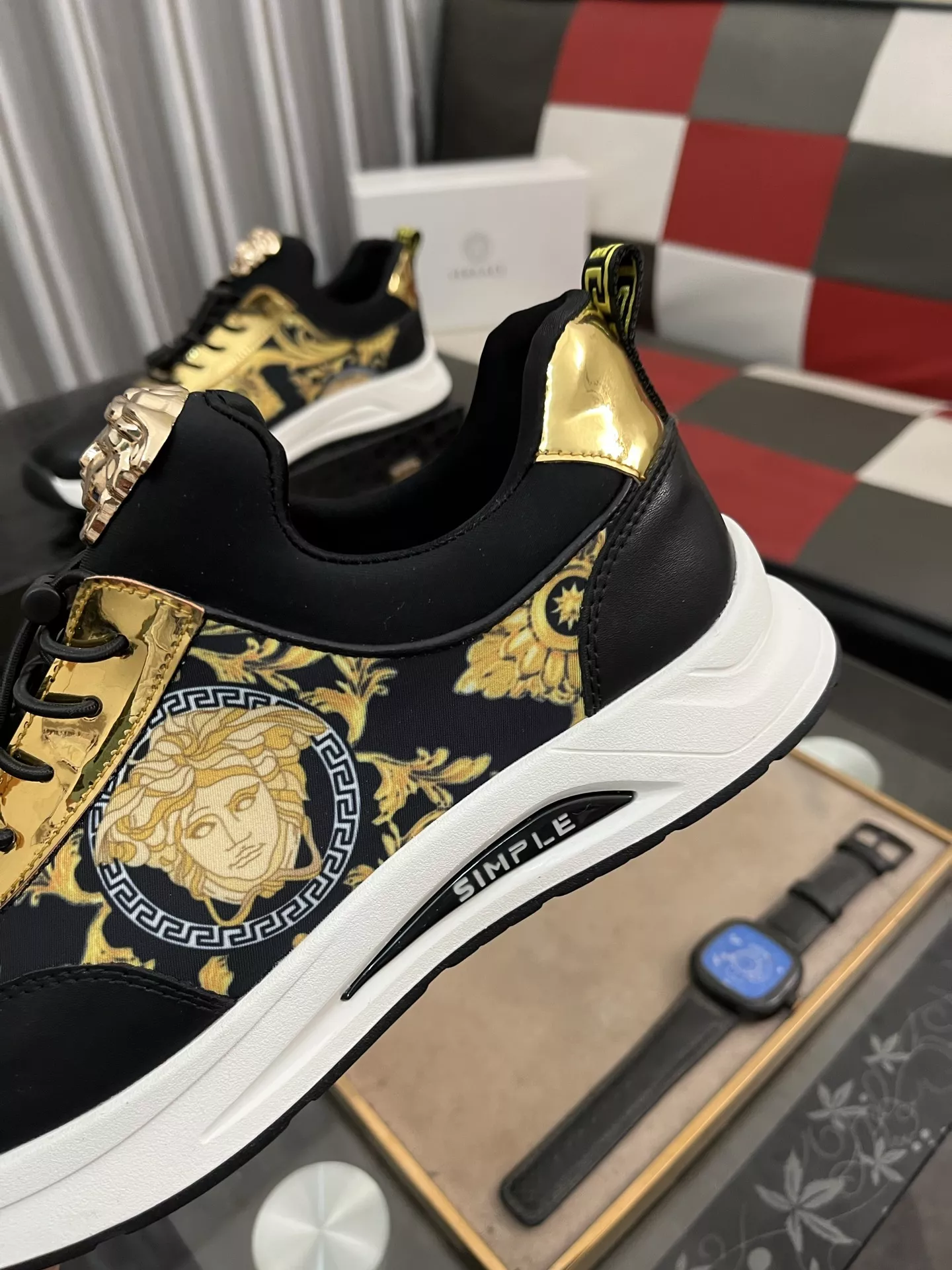 Versace Casual Shoes For Men Trendsetting 7896