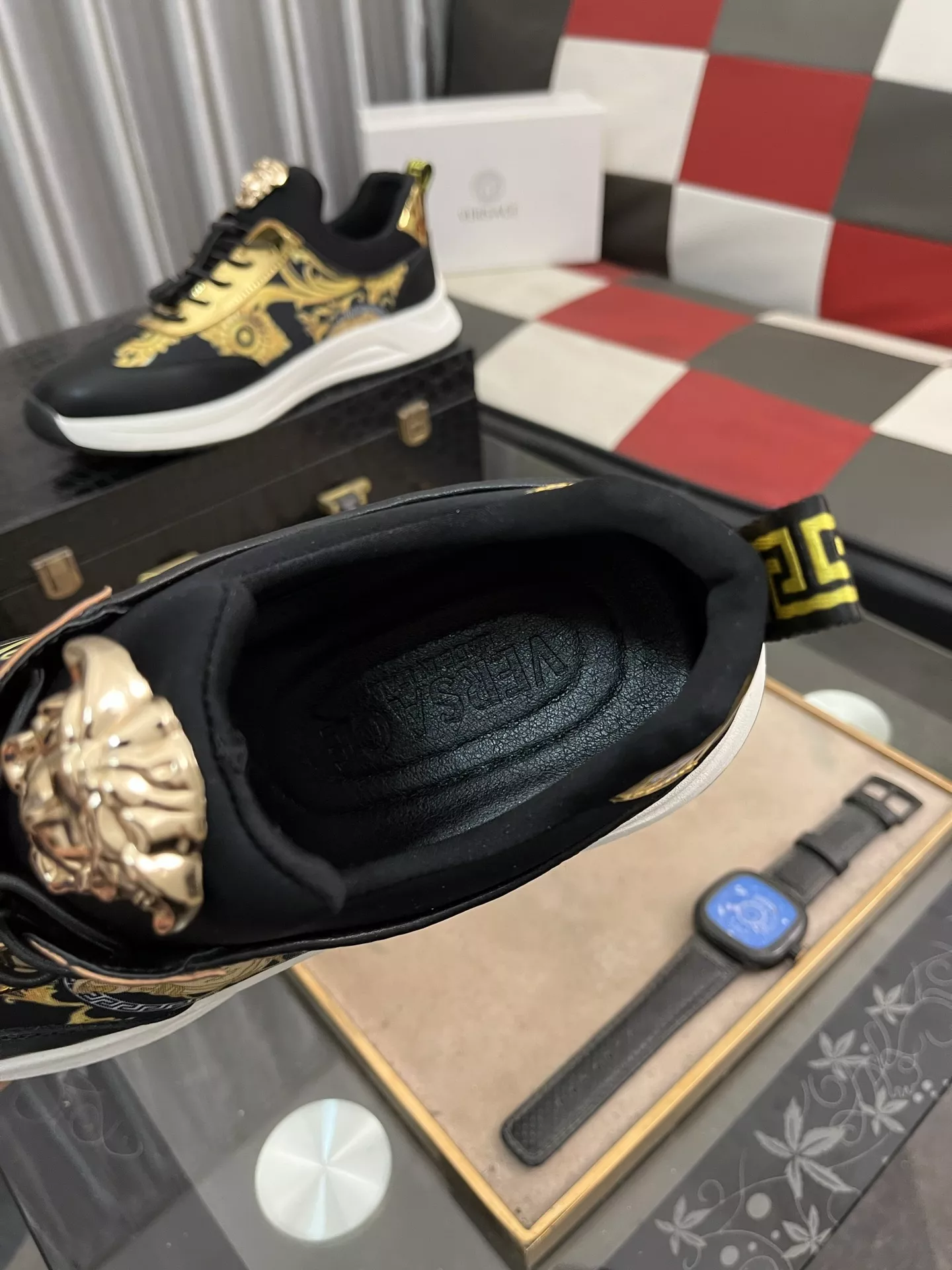 Versace Casual Shoes For Men Trendsetting 7896