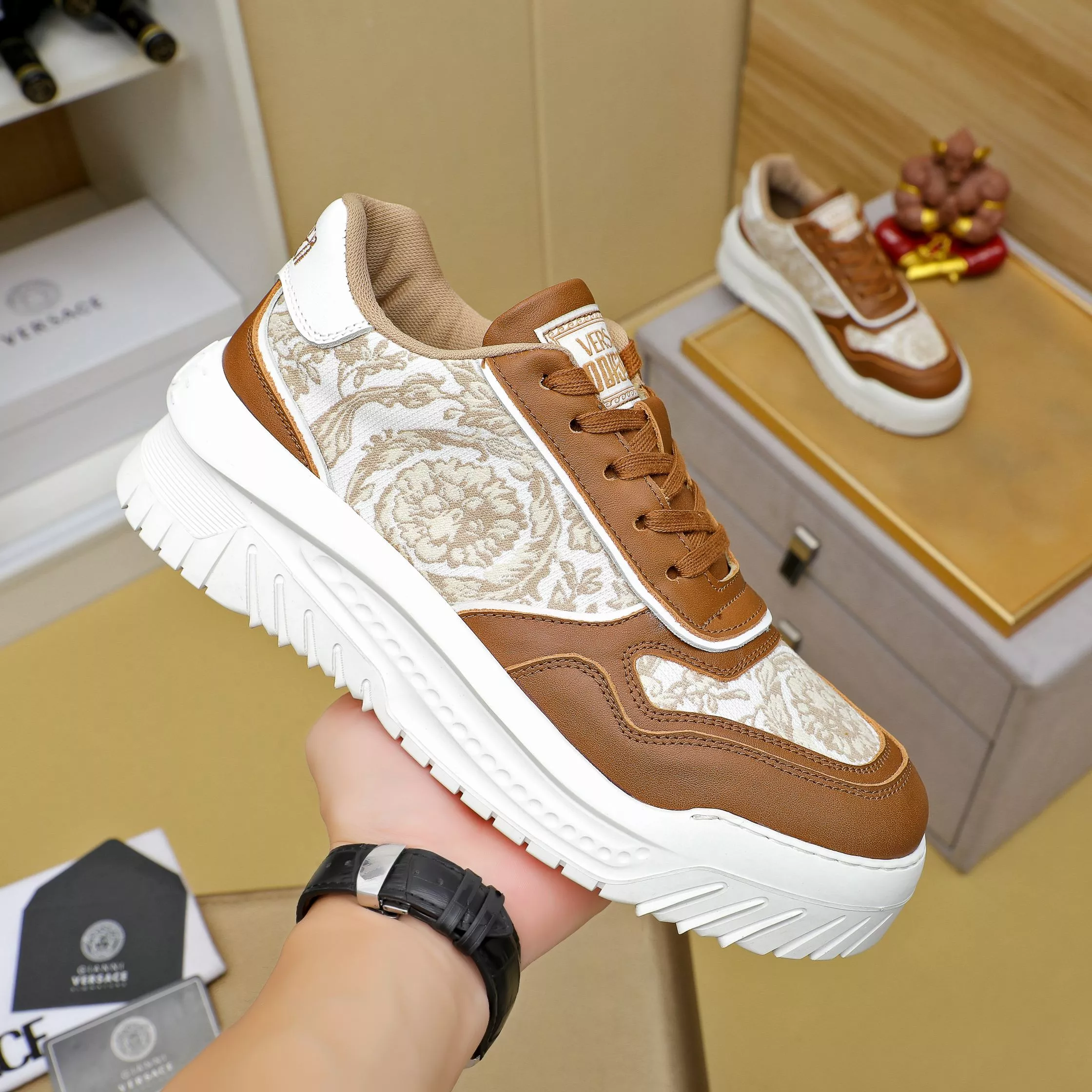 Versace Casual Shoes For Men Trendy 6937