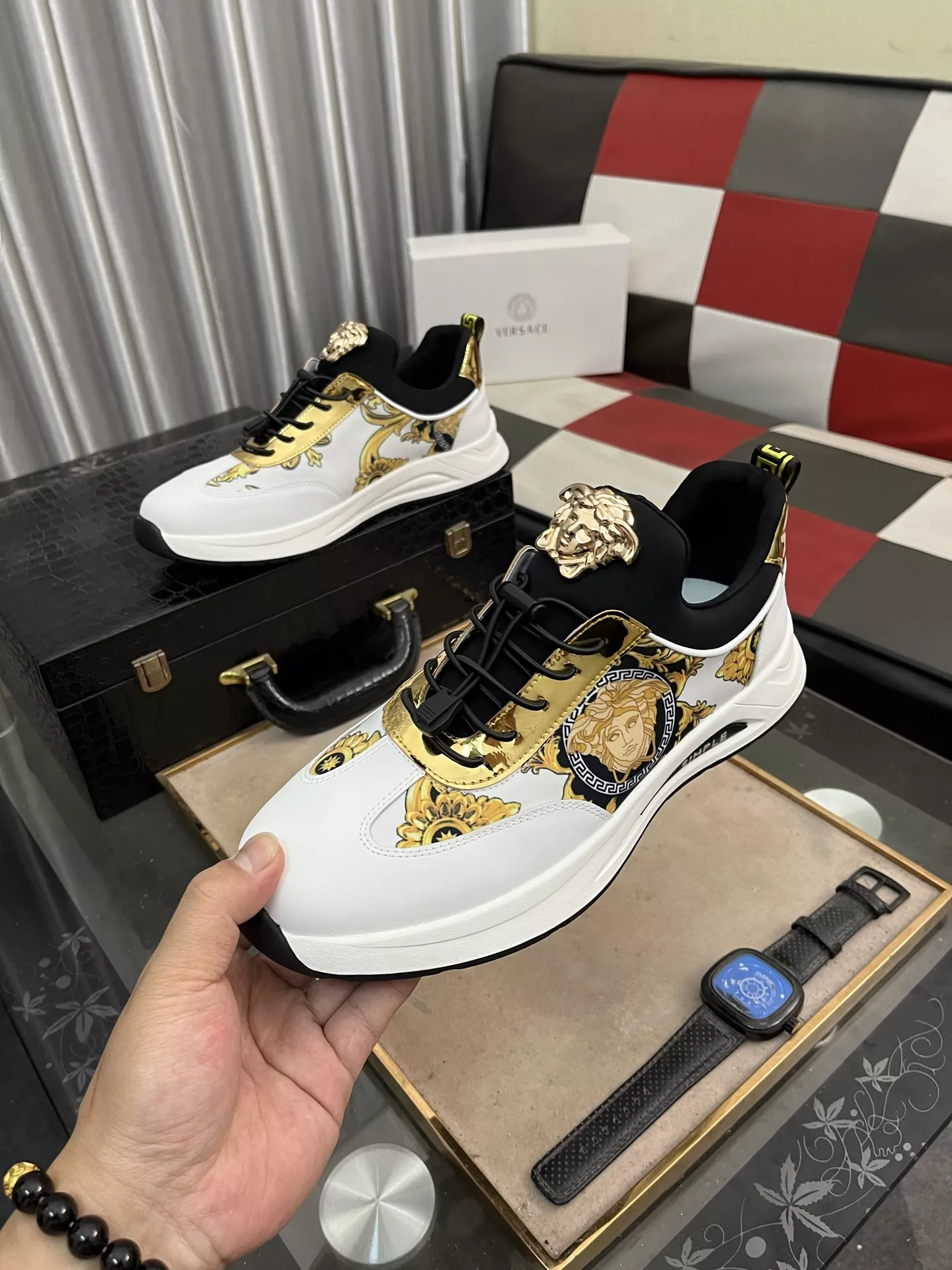 Versace Casual Shoes For Men Trendy 8438