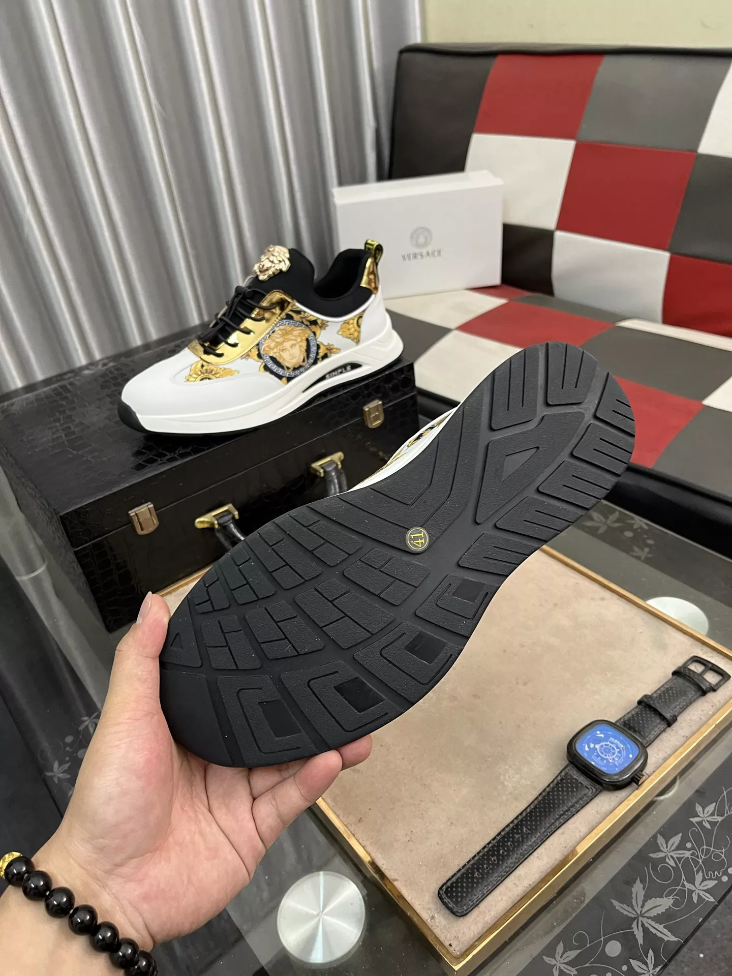Versace Casual Shoes For Men Trendy 8438