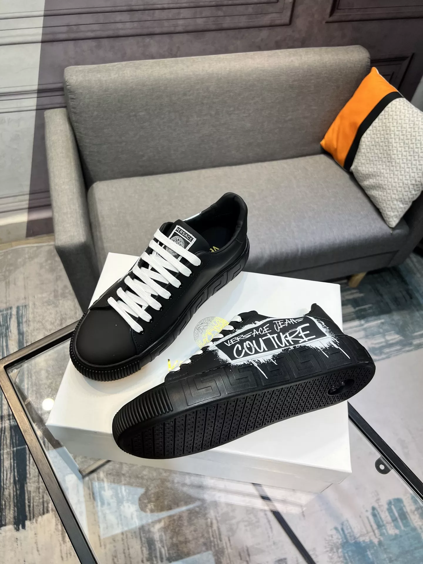Versace Casual Shoes For Women Bright 9956