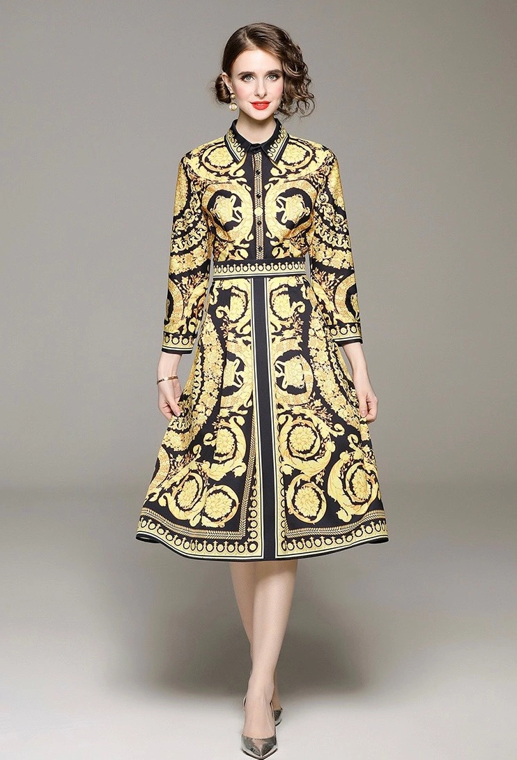 Versace Dresses Long Sleeved For Women UrbanStyle 3713