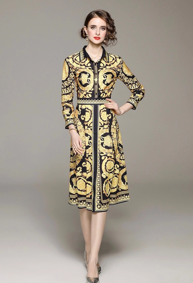 Versace Dresses Long Sleeved For Women UrbanStyle 3713